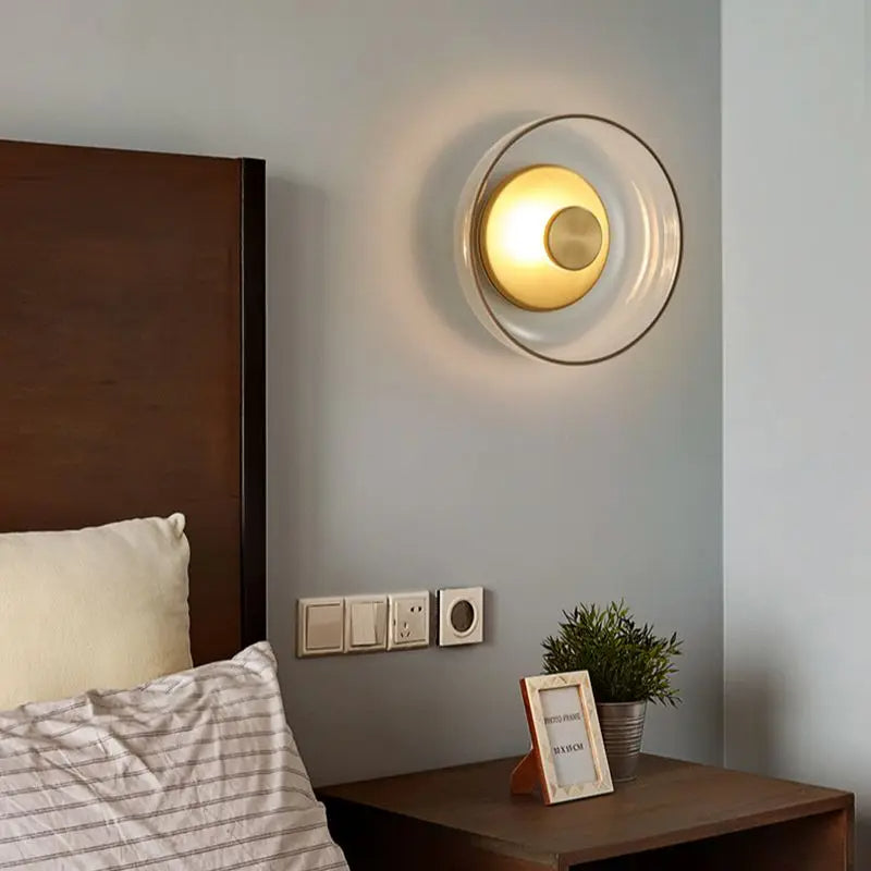 Modern Elegance | Wall Sconce Lighting with Frosted Glass Shade | Minimalist Design for Ambient Illumination 5