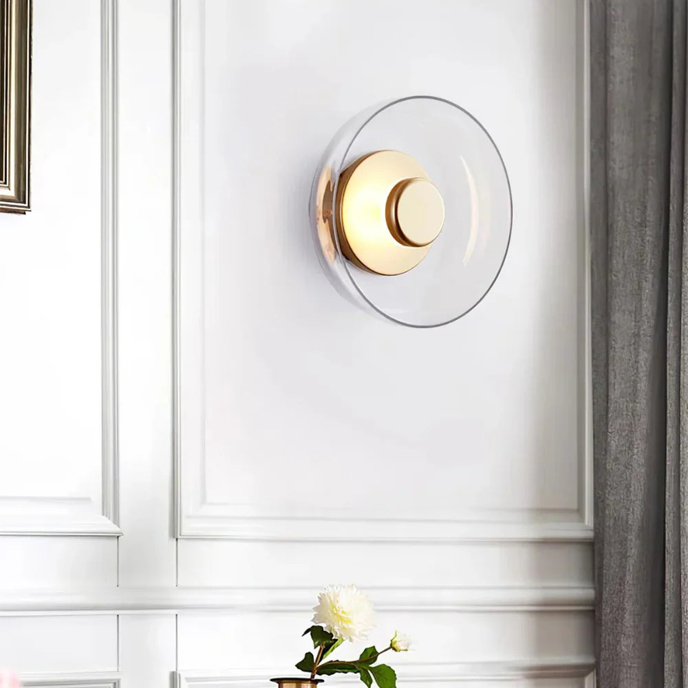 Modern Elegance | Wall Sconce Lighting with Frosted Glass Shade | Minimalist Design for Ambient Illumination 8