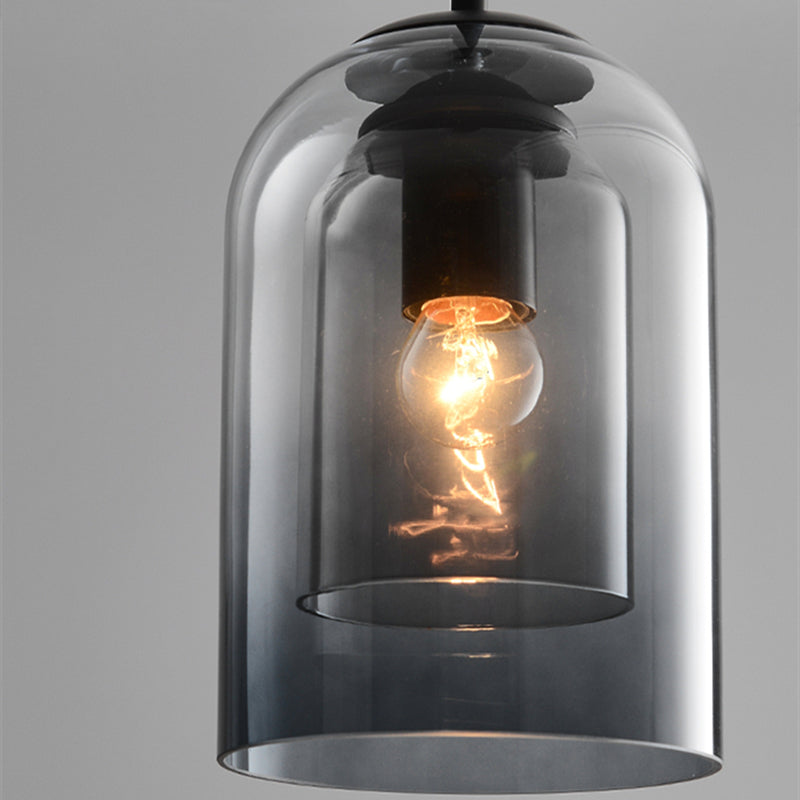 Modern Glass Pendant Light | Adjustable Height for Elegant Kitchen Illumination 7
