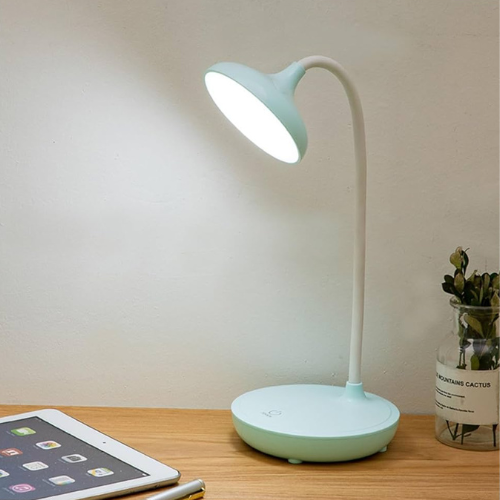 Modern LED Desk Lamp | Rechargeable Cordless Design with Adjustable Neck for Focused Lighting 0