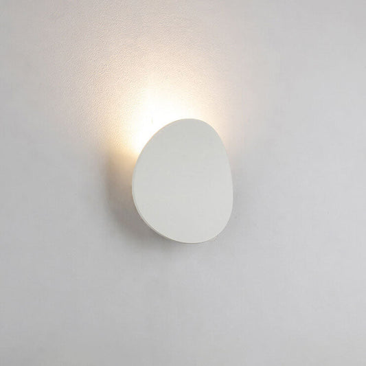 Modern LED Wall Sconce | Round Outdoor Wall Lights with Soft Illumination | Durable Design for Elegant Exterior Lighting 0