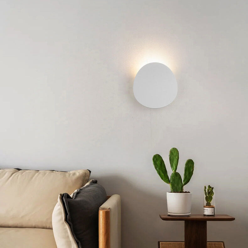 Modern LED Wall Sconce | Round Outdoor Wall Lights with Soft Illumination | Durable Design for Elegant Exterior Lighting 2