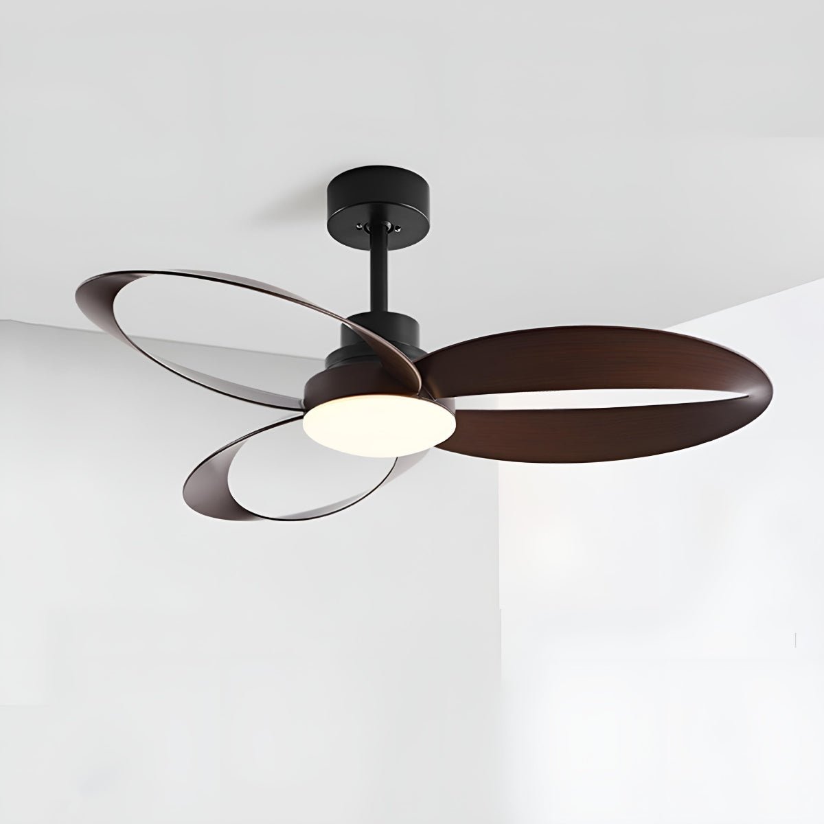 Modern Minimalist Ceiling Fan with LED Light & Remote Control | Stylish Bedroom Ceiling Fan for Year-Round Comfort 10
