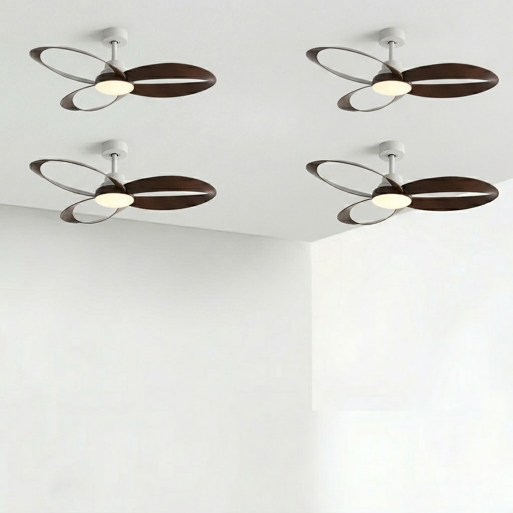 Modern Minimalist Ceiling Fan with LED Light & Remote Control | Stylish Bedroom Ceiling Fan for Year-Round Comfort 12