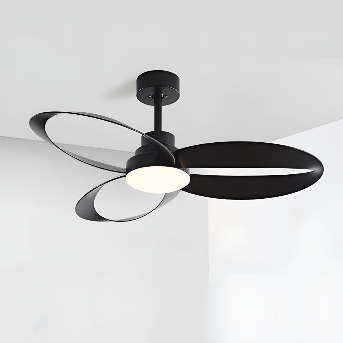 Modern Minimalist Ceiling Fan with LED Light & Remote Control | Stylish Bedroom Ceiling Fan for Year-Round Comfort 8