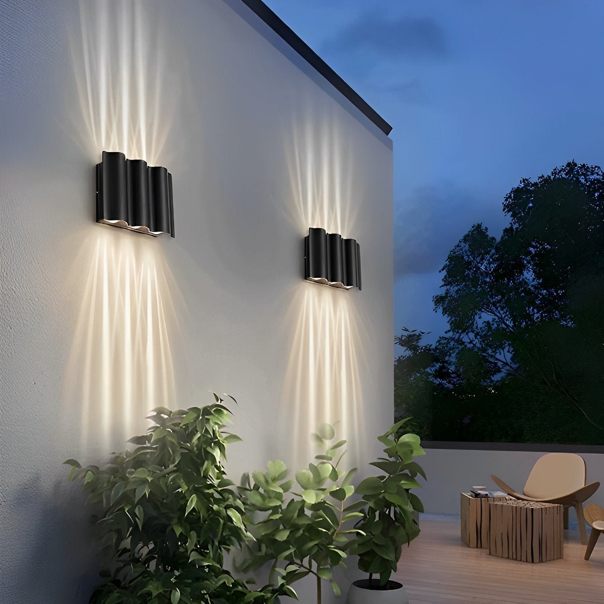 Outdoor Wall Lights, External Wall Light for Porch and Terrace – image 4