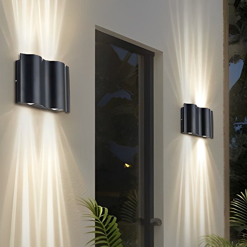 Outdoor Wall Lights, External Wall Light for Porch and Terrace, Modern Outdoor Lighting, Aluminium Porch Light