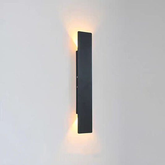 Modern Slim | LED Outdoor Wall Lights with Up-and-Down Illumination | Minimalist Design for Contemporary Exteriors 0