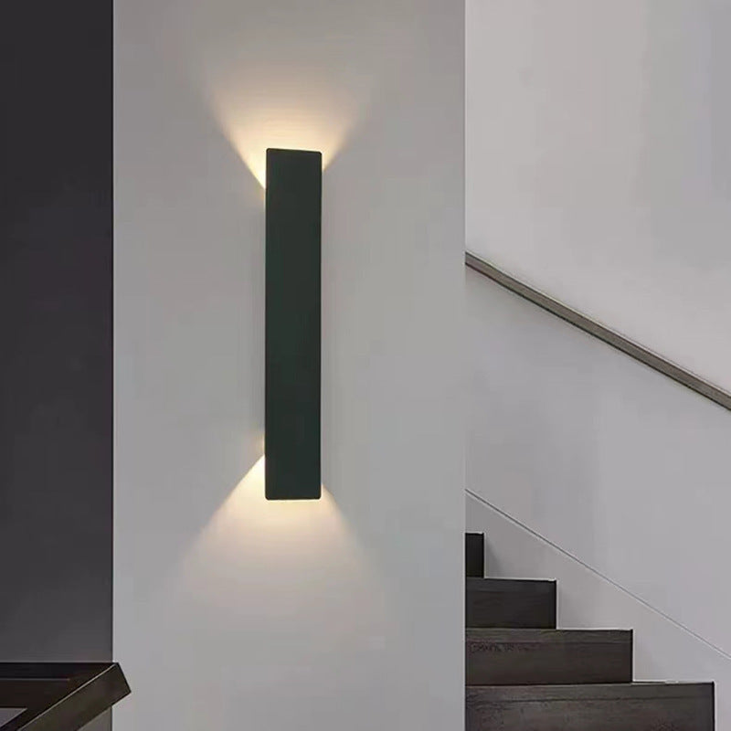 Modern Slim | LED Outdoor Wall Lights with Up-and-Down Illumination | Minimalist Design for Contemporary Exteriors 3