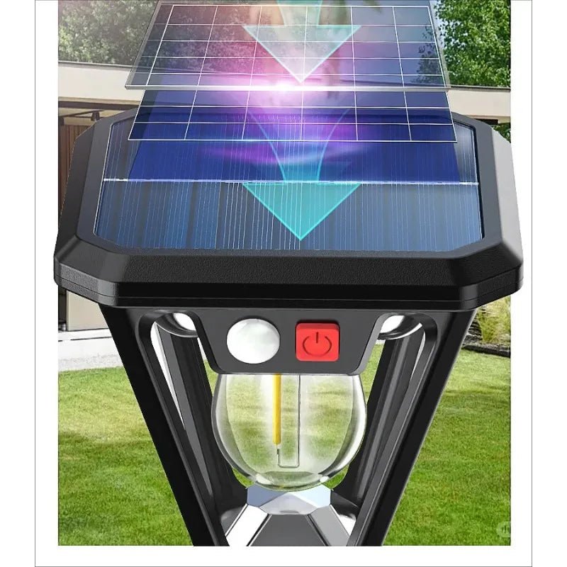 Modern Solar Garden Light | LED Motion Sensor with Intelligent Activation | Durable ABS for Safety and Ambiance 4