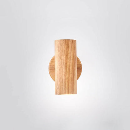 Modern Wooden Wall Light | Integrated 7W LED for Ambient Illumination | Sleek Design for Cozy Spaces 0