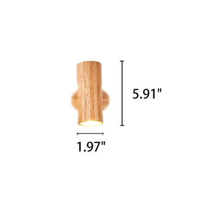 Modern Wooden Wall Light | Integrated 7W LED for Ambient Illumination | Sleek Design for Cozy Spaces 2