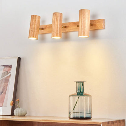 Modern Wooden Wall Light | Integrated 7W LED for Ambient Illumination | Sleek Design for Cozy Spaces 7