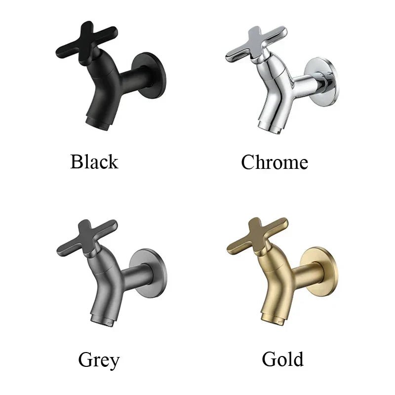 Outside Tap Brass, Wall Mounted Cold Water Tap with Single Lever – image 8
