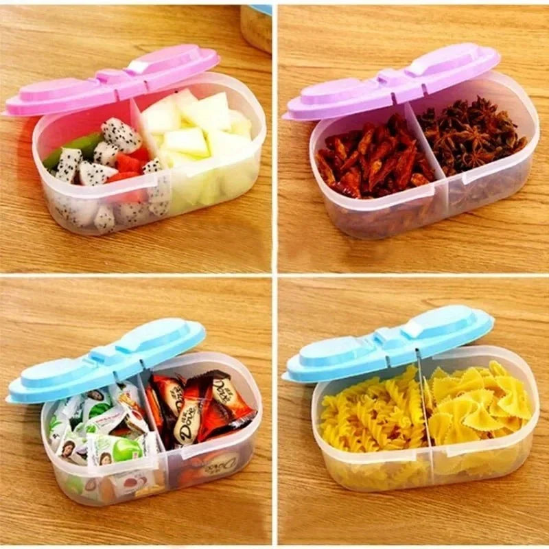 Plastic Storage Box with Compartments