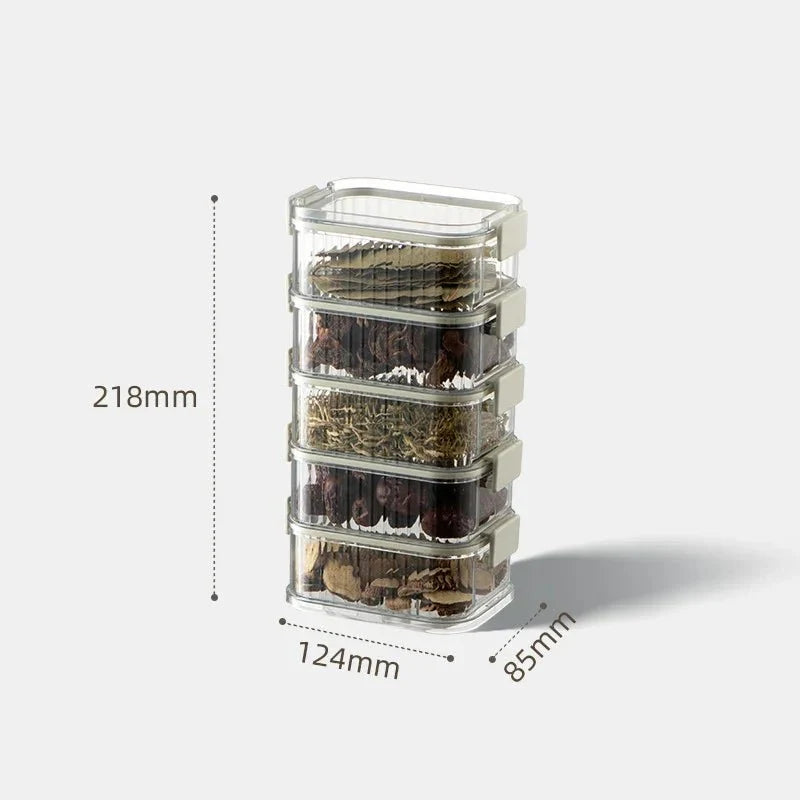 Stackable Food Storage Containers for Spices and Dry Food – image 9