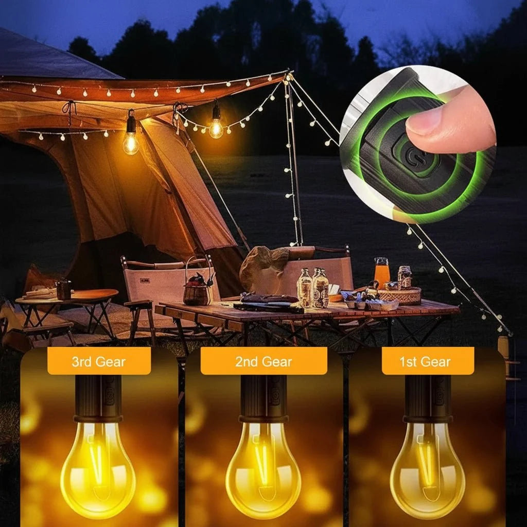 Solar Light Bulb, Rechargeable Camping Light with Hook for Tent, Emergency Light for Hiking and Fishing_04