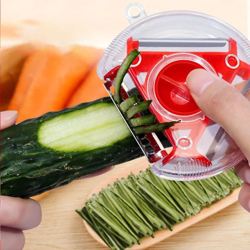Potato Peeler 3 in 1, Julienne Peeler and Vegetable Slicer, Stainless Steel Kitchen Peeler for Fruit and Veg_03