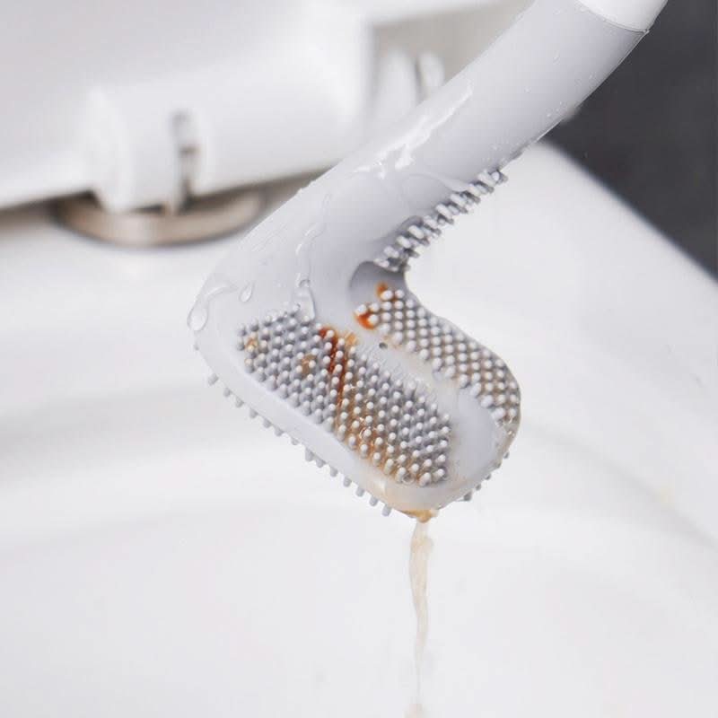 Toilet Brushes, Rubber Toilet Brush for Bathroom Cleaning – image 9