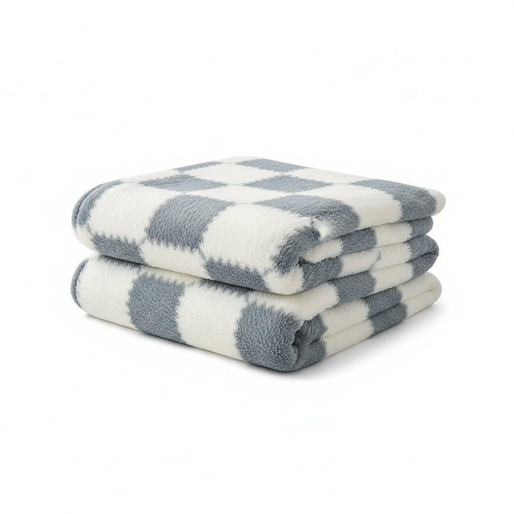 Faux Fur Throw Blankets, Thermal Fleece Blanket, Sofa Throw, Bed Throw, Fluffy Blanket in Imitation Rabbit Fur_02