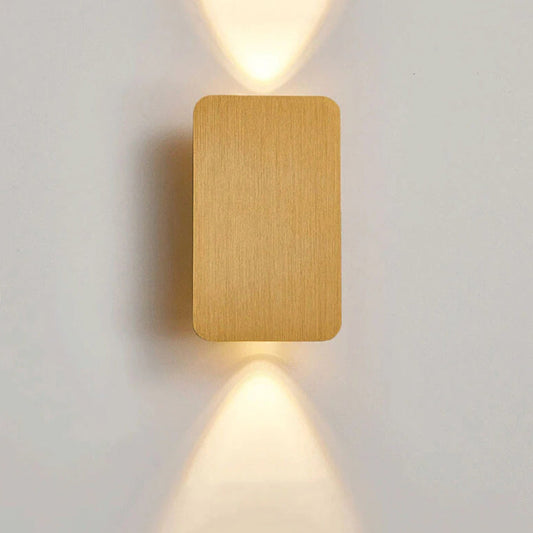 Nora LED Wall Sconce | Minimalist Aluminium and Glass Design, Adjustable Colour Temperature 0