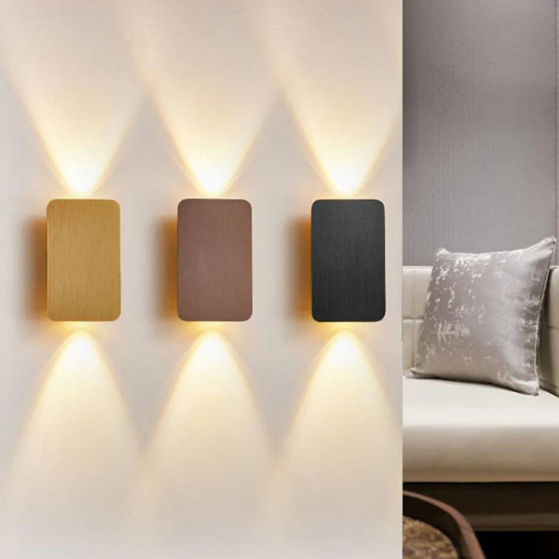 Nora LED Wall Sconce | Minimalist Aluminium and Glass Design, Adjustable Colour Temperature 1