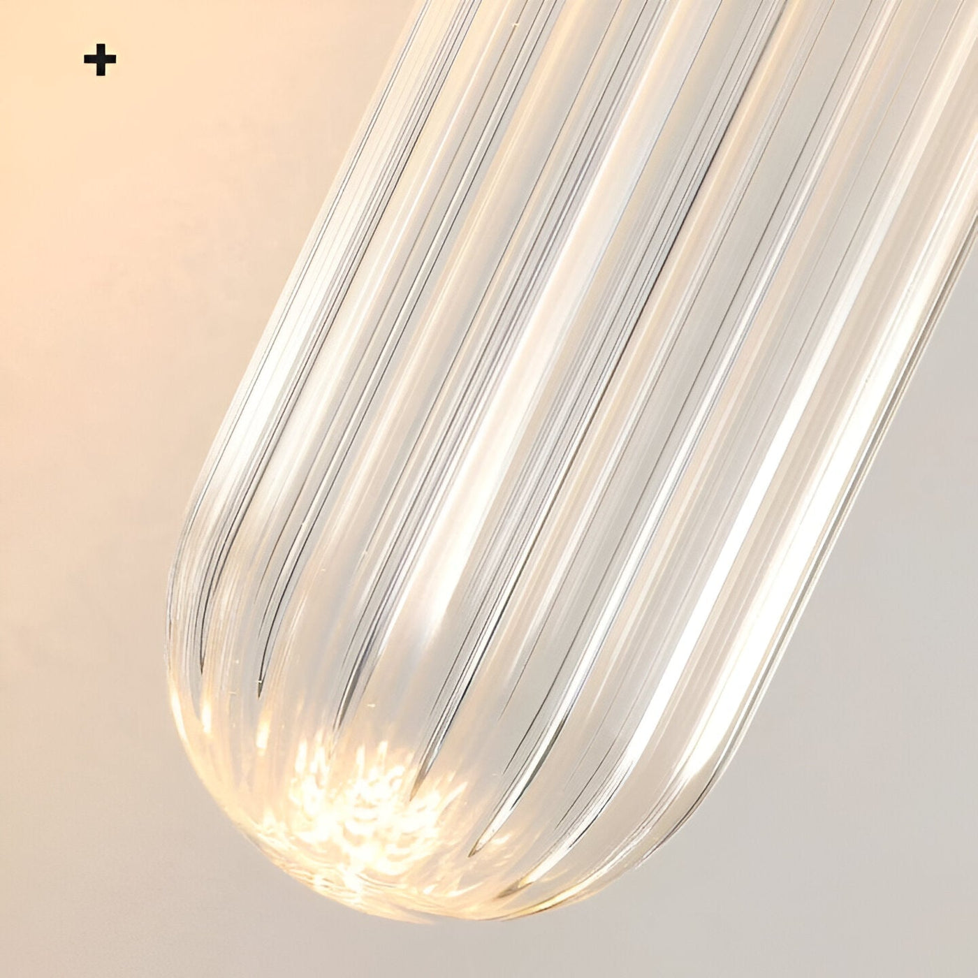 Nora Wall Sconce | Water-Ripple Glass, Brass Finish 5