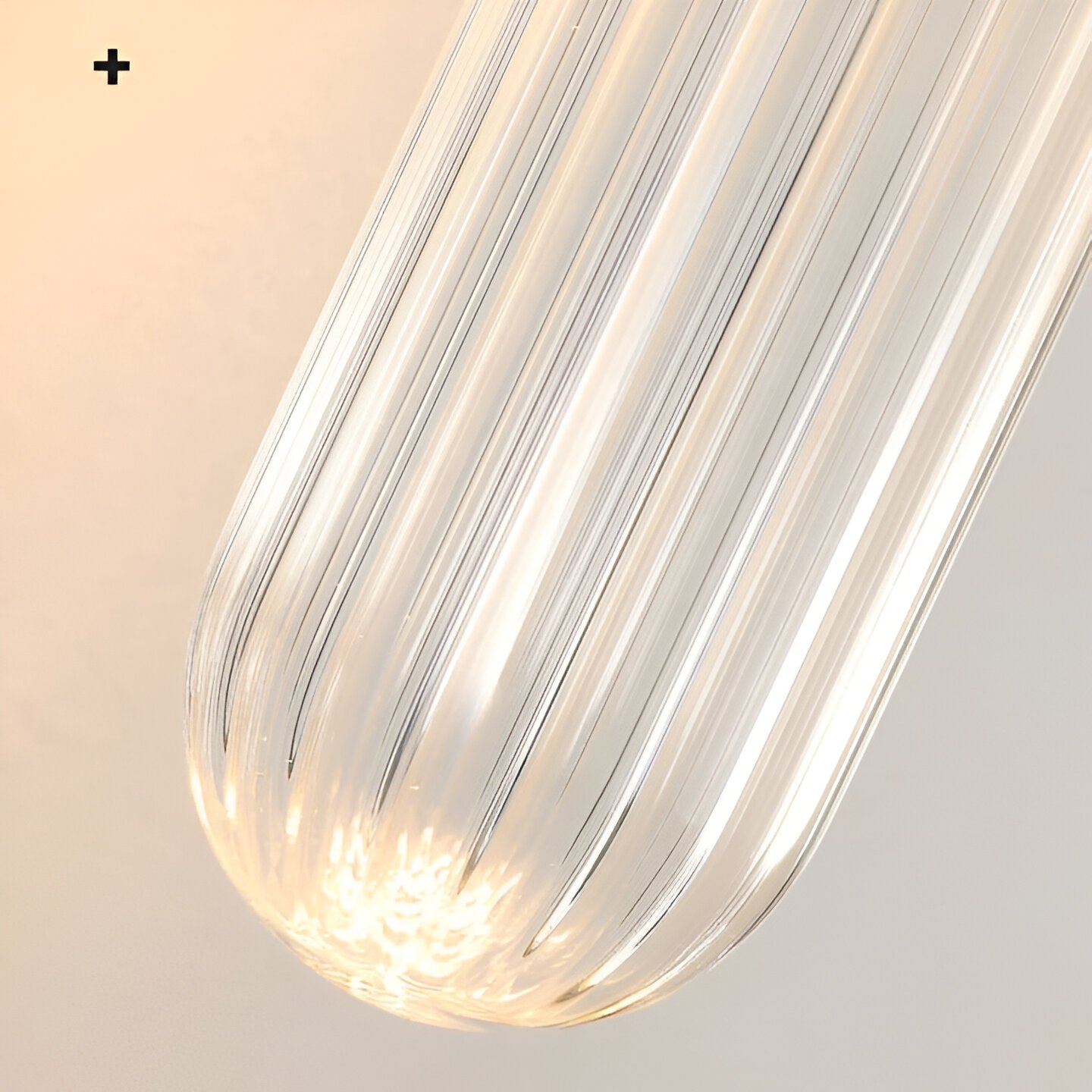 Nora Wall Sconce | Water-Ripple Glass, Brass Finish 5
