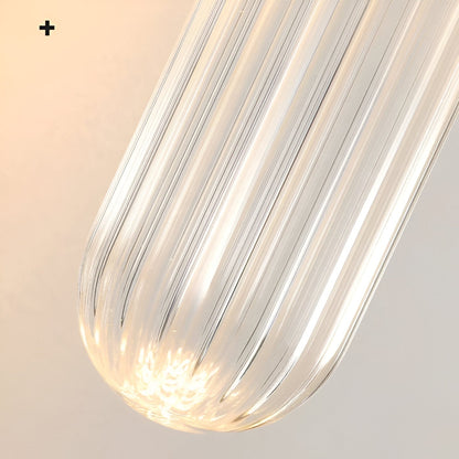 Nordic-Inspired Wall Sconce Lighting with Water-Ripple Glass Shade | Elegant Wall Lights for Modern Interiors 5