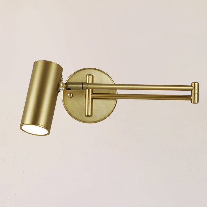 NordicAura | Elegant Adjustable Brass Wall Sconce Light Fixture 0