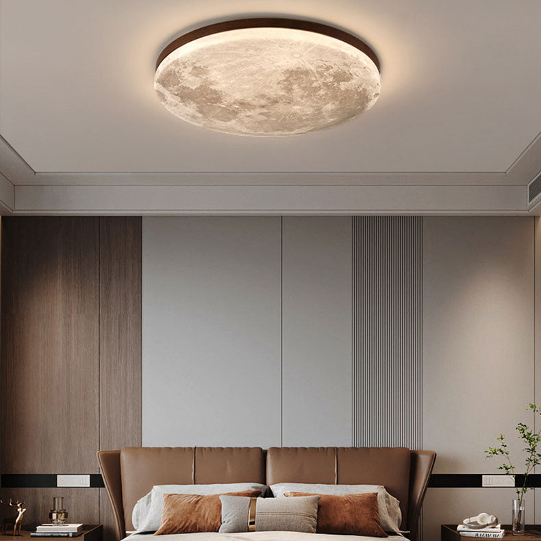 NordicGlow | Elegant Minimalist Round LED Ceiling Light Fixture 5