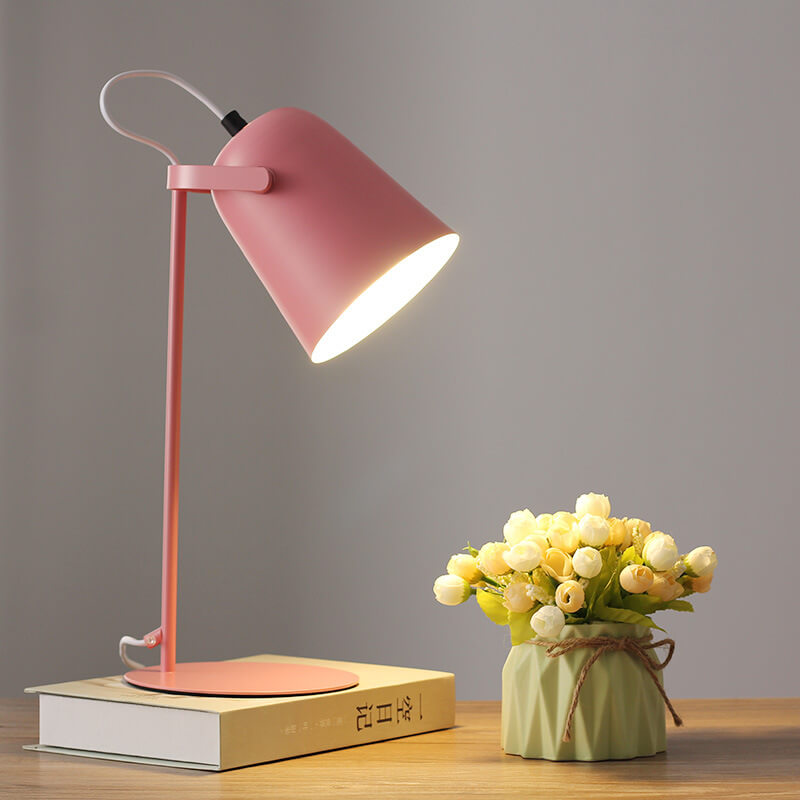 NordicGlow | Elegant Minimalist Wrought Iron Table Lamp for Bedrooms 0