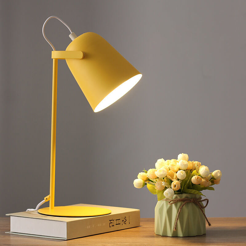 NordicGlow | Elegant Minimalist Wrought Iron Table Lamp for Bedrooms 1