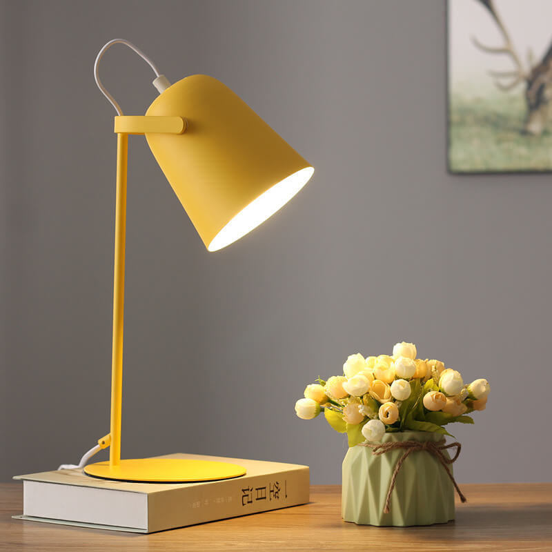 NordicGlow | Elegant Minimalist Wrought Iron Table Lamp for Bedrooms 7