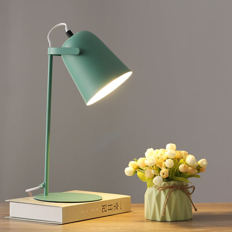 NordicGlow | Elegant Minimalist Wrought Iron Table Lamp for Bedrooms 8