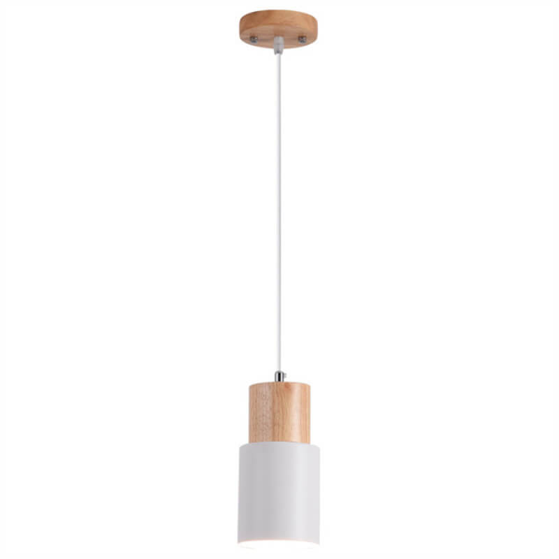 NordicWood | Elegant Minimalist LED Cylinder Pendant Light 0