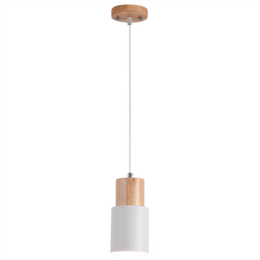 NordicWood | Elegant Minimalist LED Cylinder Pendant Light 0