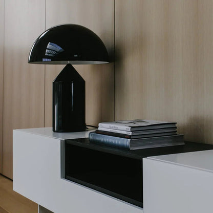Nordic Collection | LED Table Lamp with Elegant Brass Dome Design | Warm Ambient Lighting for Living Room & Bedroom 0