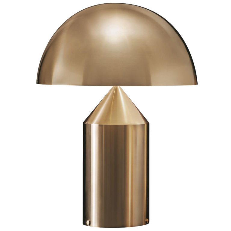 Nordic Collection | LED Table Lamp with Elegant Brass Dome Design | Warm Ambient Lighting for Living Room & Bedroom 1