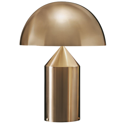Nordic Collection | LED Table Lamp with Elegant Brass Dome Design | Warm Ambient Lighting for Living Room & Bedroom 1