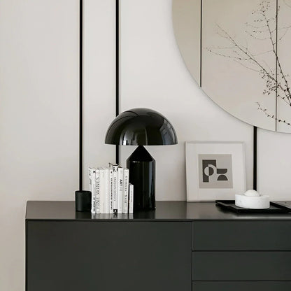 Nordic Collection | LED Table Lamp with Elegant Brass Dome Design | Warm Ambient Lighting for Living Room & Bedroom 5