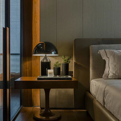 Nordic Collection | LED Table Lamp with Elegant Brass Dome Design | Warm Ambient Lighting for Living Room & Bedroom 6