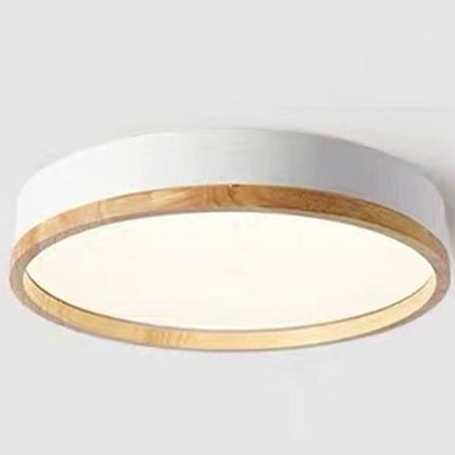 Nordic Collection | Round Flush Mount Ceiling Light with LED Illumination | Modern Design for Soft Ambient Lighting 8