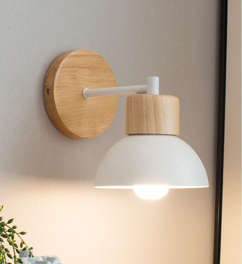 Nordic Collection | Wall Light Sconce with Soft Warm Illumination | Compact Design for Cozy Spaces 2