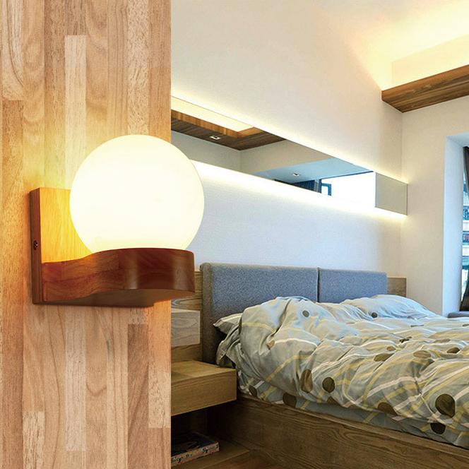 Nordic Collection | Wall Light with Frosted Glass Globe | Minimalist Design for Cozy Ambiance 6