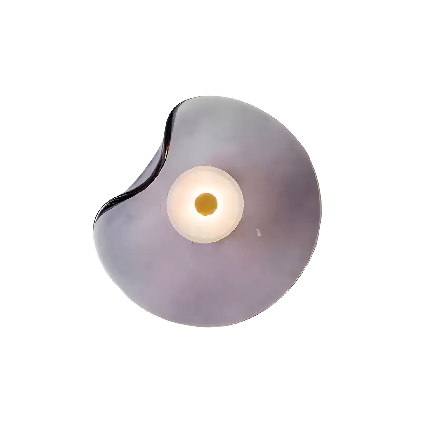 Nordic Curved Glass Wall Sconce with Warm LED Glow | Minimalist Lighting for Cozy Ambiance 10