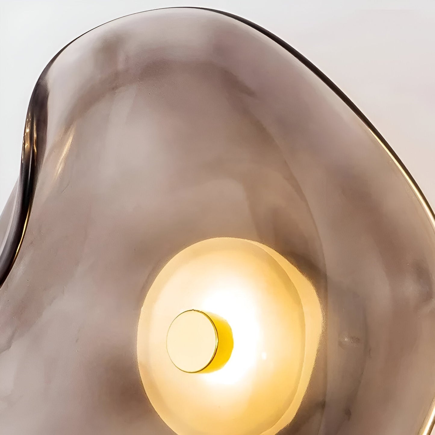 Nordic Curved Glass Wall Sconce with Warm LED Glow | Minimalist Lighting for Cozy Ambiance 5