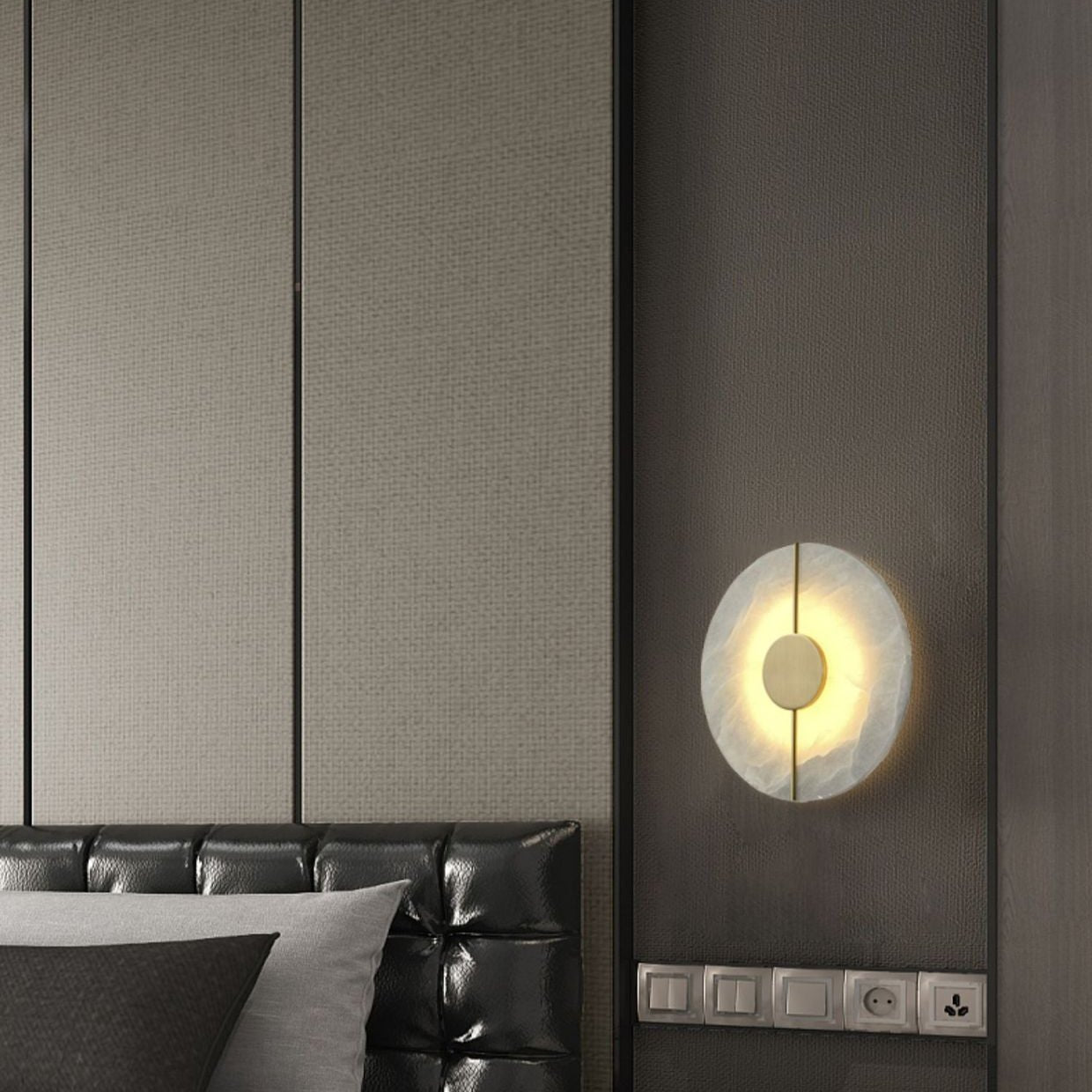 Nordic Marble | Wall Sconce Lighting with 3000K LED for Elegant Ambiance 5