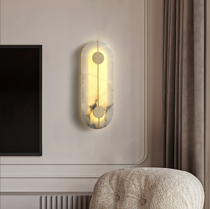 Nordic Marble | Wall Sconce Lighting with 3000K LED for Elegant Ambiance 9