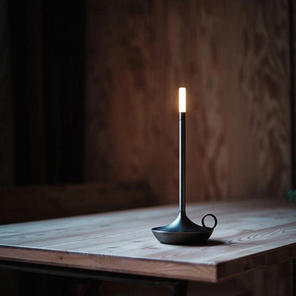 Nordic Style | LED Table Lamp with Touch Control & USB Rechargeable | Cordless Bedside Lighting for Elegant Ambience 0